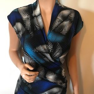 Stretchy Wrapped Blouse